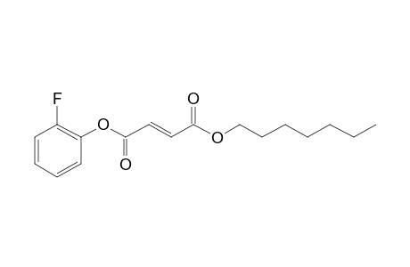 Fumaric acid, 2-fluorophenyl heptyl ester