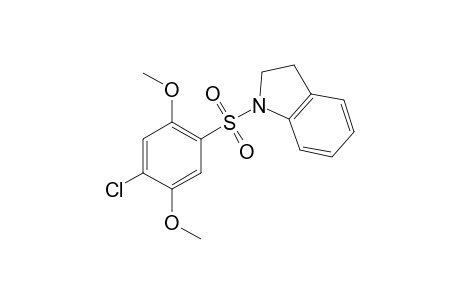 1-(4-Chloranyl-2,5-dimethoxy-phenyl)sulfonyl-2,3-dihydroindole