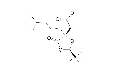 (2R,4R)-[2-(TERT.-BUTYL)-4-(4-METHYLPENTYL)-5-OXO-1,3-DIOXOLAN-4-YL]-ACETIC-ACID
