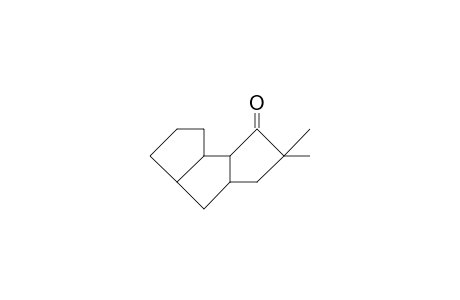 3-Oxo-4,4-dimethyl-tricyclo(6.3.0.0/2,6/)undecane