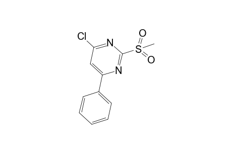 4-Chloro-2-methylsulfonyl-6-phenylpyrimidine