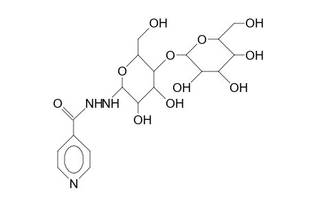 1-(1b-Lactosyl)-2-(4-pyridylcarbonyl)-hydrazine