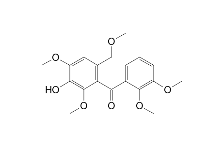(2,3-dimethoxyphenyl)-[3-hydroxy-2,4-dimethoxy-6-(methoxymethyl)phenyl]methanone