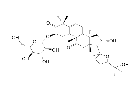 (2B,9B,10A,16A,20XI,24XI)-20,24-EPOXY-2-(B-GLUCOPYRANOSYLOXY)-16,25-DIHYDROXY-9-METHYL-19-NORLANOST-5-ENE-3,11-DIONE