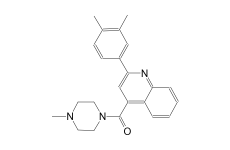 2-(3,4-dimethylphenyl)-4-[(4-methyl-1-piperazinyl)carbonyl]quinoline