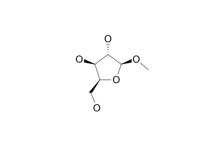Methyl.beta.-D-xylofuranoside