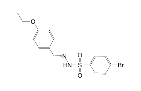 4-bromo-N'-[(E)-(4-ethoxyphenyl)methylidene]benzenesulfonohydrazide