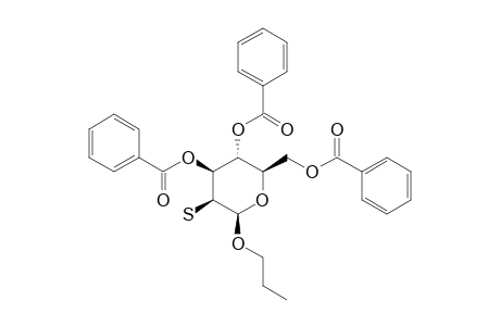 PROPYL-3,4,6-TRI-O-BENZOYL-2-THIO-BETA-D-GLUCOPYRANOSIDE