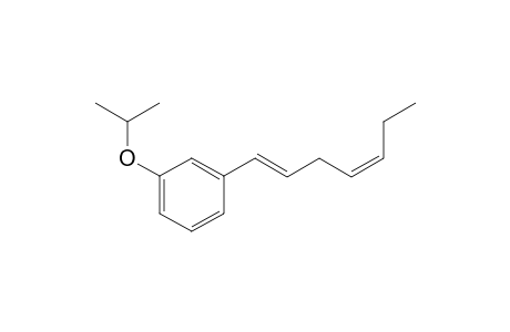 1-((1E,4Z)-hepta-1,4-dien-1-yl)-3-isopropoxybenzene