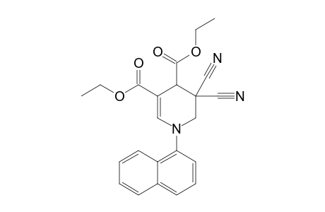 Diethyl 5,5-dicyano-1-(naphthalene-1-yl)-1,4,5,6-tetrahydropyridine-3,4-dicarboxylate