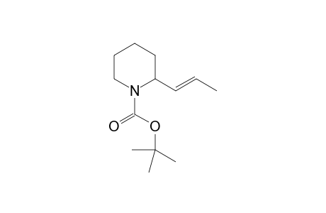 N-(Butoxycarbonyl)-2-[(E)-prop-1-enyl]piperidine