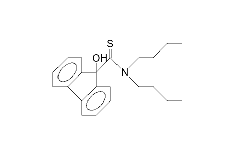 9-Hydroxyfluorene-9-thiocarboxylic acid, dibutyl amide