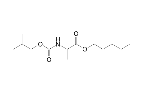 l-Alanine, N-isobutoxycarbonyl-, pentyl ester