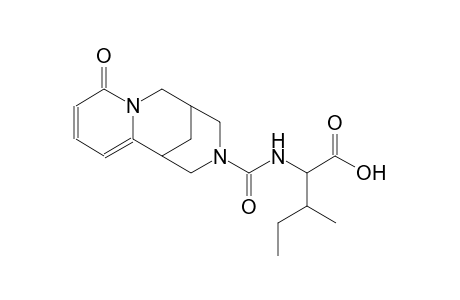 (2S,3S)-3-methyl-2-((1R,5R)-8-oxo-2,3,4,5,6,8-hexahydro-1H-1,5-methanopyrido[1,2-a][1,5]diazocine-3-carboxamido)pentanoic acid