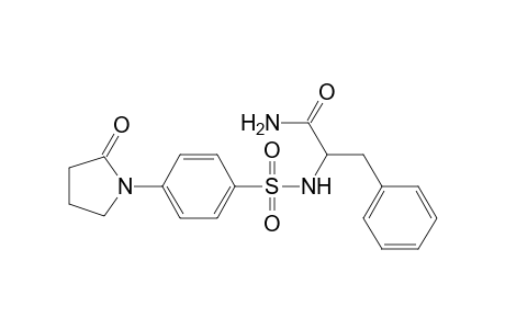 Benzenepropanamide, .alpha.-[[[4-(2-oxo-1-pyrrolidinyl)phenyl]sulfonyl]amino]-