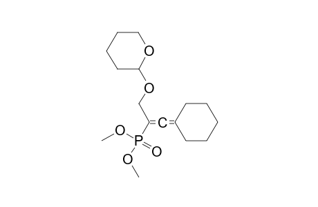 DIMETHYL-2-CYCLOHEXYLIDENE-1-(TETRAHYDRO-2H-PYRAN-2-YL-OXY-METHYL)-ETHENEPHOSPHONATE