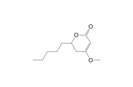 4-Methoxy-6-pentyl-5,6-dihydro-2-pyrone