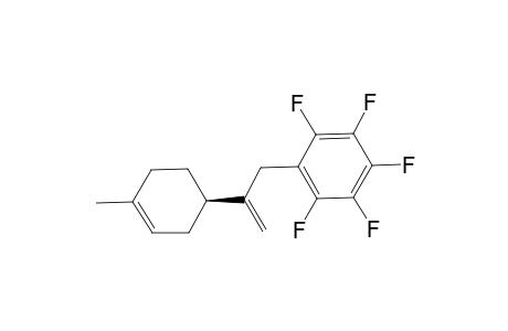 2-Methyl-5-[1'-methylene-2'-(pentafliuorophenyl)ethyl]cyclohexene