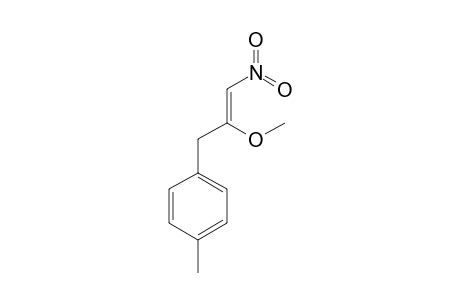 1-(PARA-METHYLBENZYL)-1-METHOXY-2-NITROETHYLENE