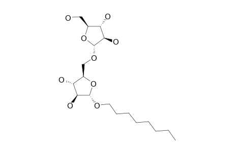 OCTYL-5-O-(ALPHA-D-ARABINOFURANOSYL)-ALPHA-D-ARABINOFURANOSIDE