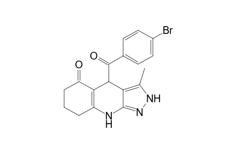 4-(4-Bromobenzoyl)-3-methyl-6,7,8,9-tetrahydro-2H-pyrazolo[3,4-b]quinolin-5(4H)-one