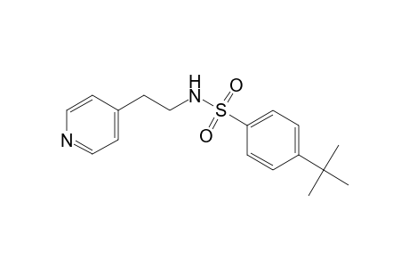4-tert-Butyl-N-[2-(4-pyridyl)ethyl]benzenesulfonamide