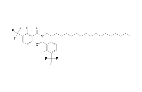 Benzamide, 3-trifluoromethyl-2-fluoro-N-(3-trifluoromethyl-2-fluorobenzoyl)-N-octadecyl-