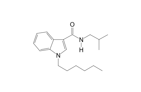 1-Hexyl-N-(2-methylpropyl)-1H-indole-3-carboxamide