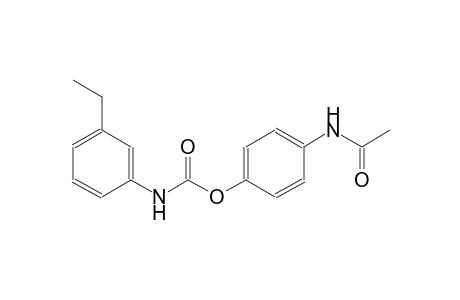 4-(acetylamino)phenyl 3-ethylphenylcarbamate