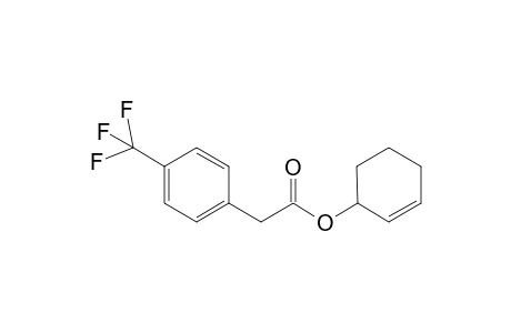 Cyclohex-2-enyl 2-(4-(trifluoromethyl)phenyl)acetate