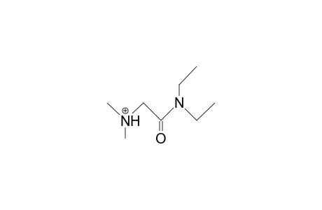 N,N-Diethyl-2-dimethylammonio-acetamide cation