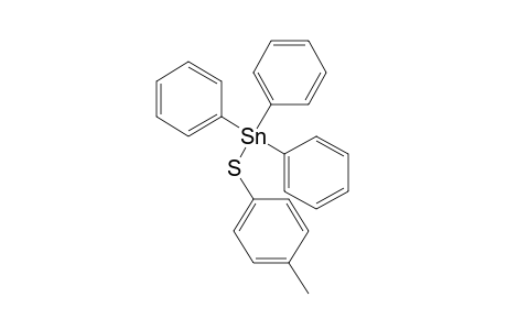 (p-tolylthio)triphenylstannane