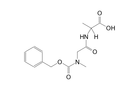 (2S)-2-({[[(benzyloxy)carbonyl](methyl)amino]acetyl}amino)propanoic acid