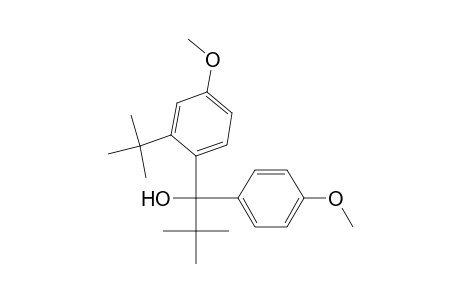 Benzenemethanol, .alpha.,2-bis(1,1-dimethylethyl)-4-methoxy-.alpha.-(4-methoxyphenyl)-