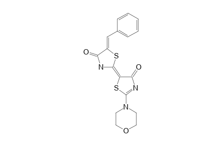 5-BENZYLIDENE-2'-MORPHOLIN-4-YL-2,5'-BITHIAZOLYLIDENE-4,4'-DIONE