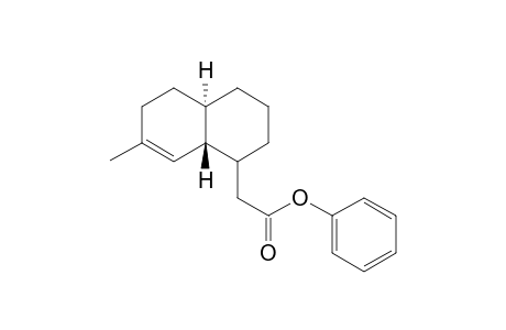 Phenyl 2-(2-Methyl-3,4,4a,5,6,7,8,8a-octahydronaphthalen-8-yl)acetate