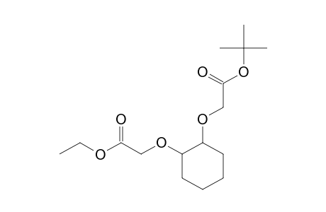 Cyclohexane, 1-(ethoxycarbonylmethoxy-2-(t-butoxycarbonylmethoxy)-
