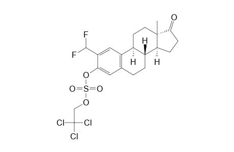 2-FLUOROMETHYLESTRA-1,3,5(10)-TRIENE-17-ONE-3-(2,2,2-TRICHLOROETHYL)-SULFATE
