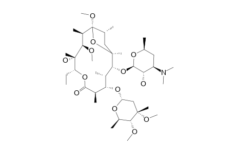 9-DEOXO-6-DEOXY-6,9-EPOXY-9-METHOXY-11,4''-DI-O-METHYL-ERYTHROMYCIN-A