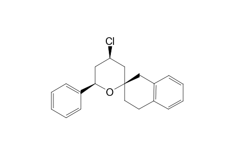2-spiro[4'-Chloro-2'-phenyl-tetrahydro-2'-pyrano]-1,2,3,4-tetrahydronaphthalene