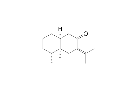 (4aS,5R,8aS)-3-isopropylidene-4a,5-dimethyl-decalin-2-one