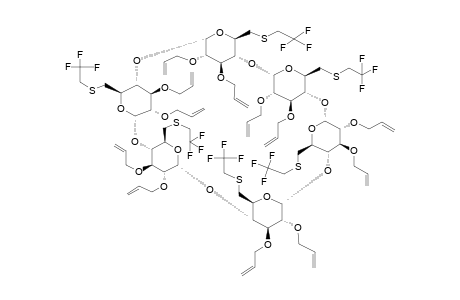 HEXAKIS-[2,3-DI-O-ALLYL-6-DEOXY-6-(2,2,2-TRIFLUOROETHYL)-THIO]-ALPHA-CYCLODEXTRIN