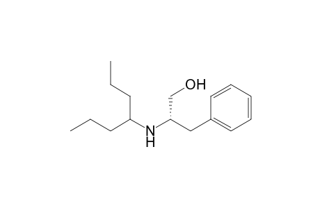 (S)-2-(Heptan-4-ylamino)-3-phenylpropan-1-ol