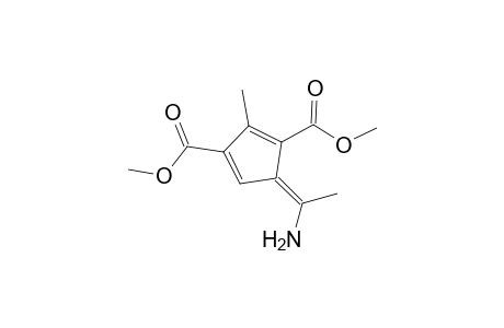 1,3-Cyclopentadiene-1,3-dicarboxylic acid, 5-(1-aminoethylidene)-2-methyl-, dimethyl ester