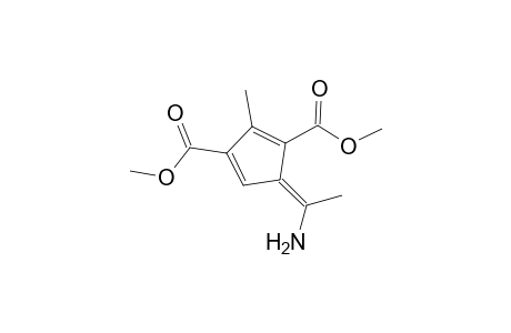 1,3-Cyclopentadiene-1,3-dicarboxylic acid, 5-(1-aminoethylidene)-2-methyl-, dimethyl ester