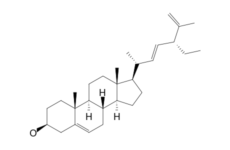 22-DEHYDROCLEROSTEROL;(24-BETA)-STIGMASTA-5,22,25-TRIENOL