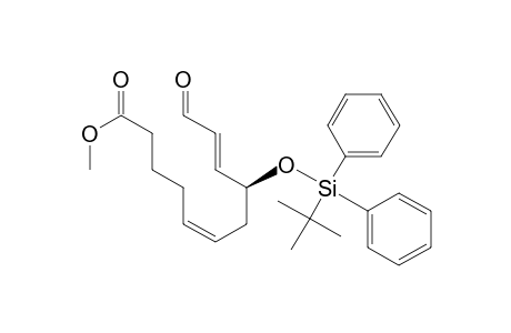 Methyl 8(S)-[(tert-butyldiphenylsilyl)oxy]-11-oxo-5(Z),9(E)-undecadienoate