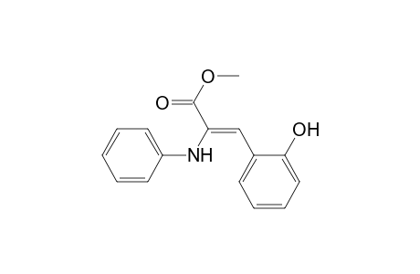 Methyl o-hydroxybenzylidene phenylglycinate