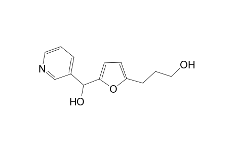 3-(5-(hydroxy(pyridin-3-yl)methyl)furan-2-yl)propan-1-ol