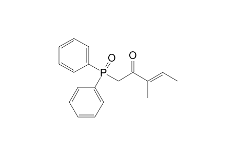 (E)-1-diphenylphosphoryl-3-methyl-3-penten-2-one